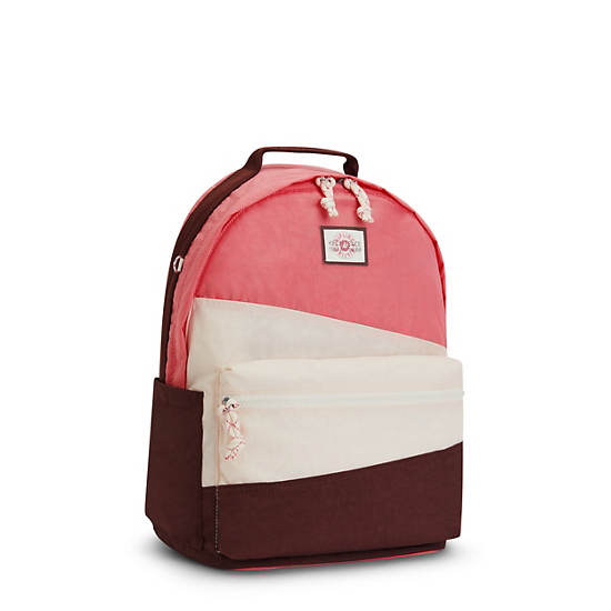 Kipling Damien Large Backpack Laptoptassen Roze | BE 1632RV